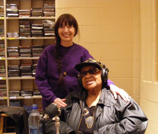 Jo Ann with Alberta Adams 2008