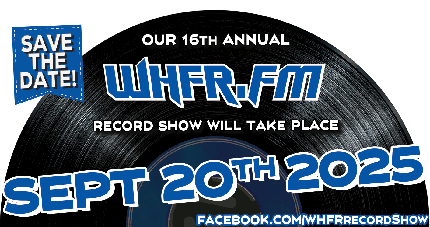 Save The Date 2025 Record Show September 20th 2025 Record Show Save The Date Banner