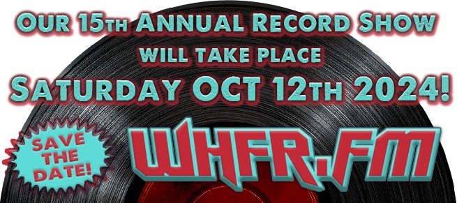 2024 WHFR Record Show header image