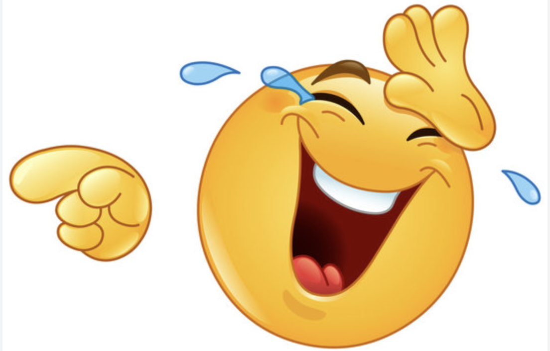 laughing