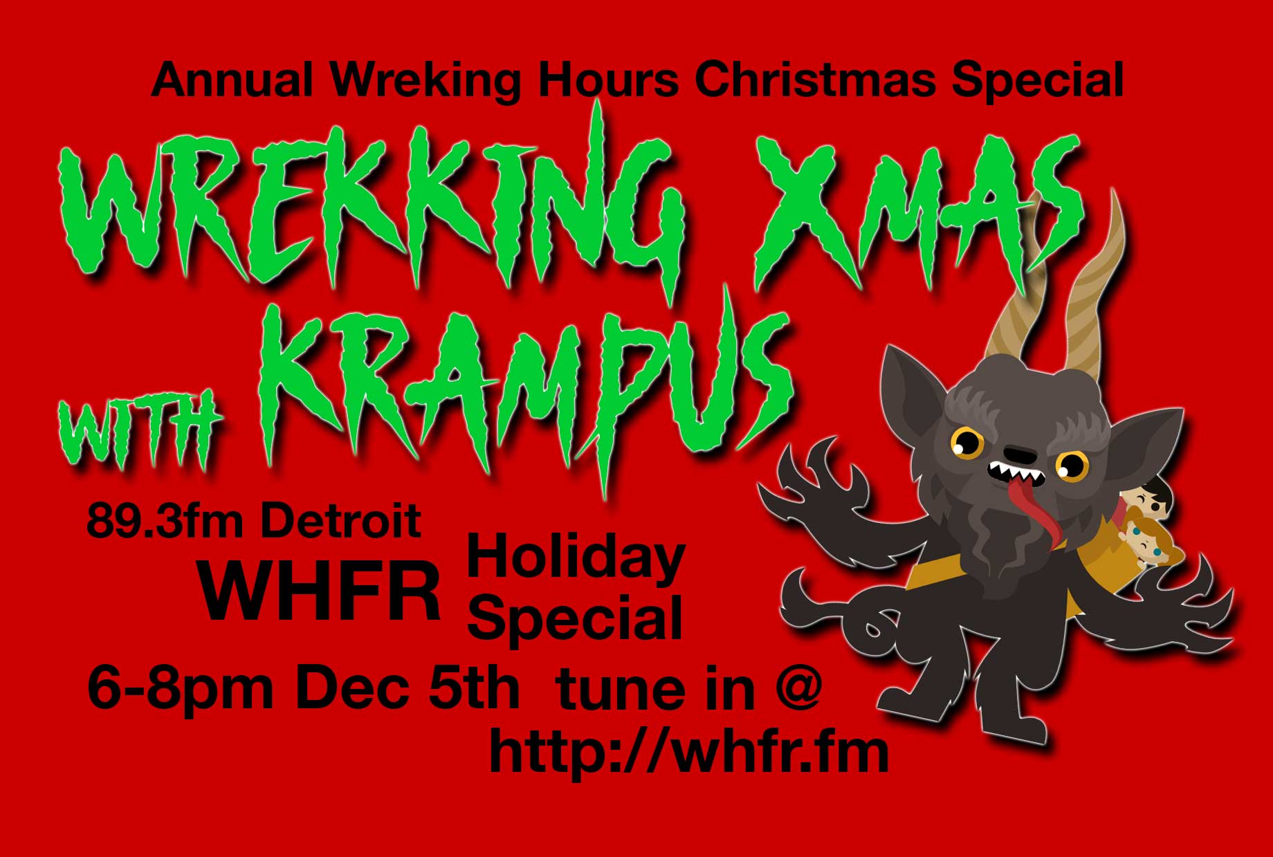 Wrekking Xmas with Krampus